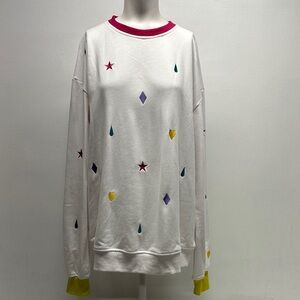 Steady Hands Bungee Gum Sweatshirt Hisoka Hunter x Hunter White Size Medium